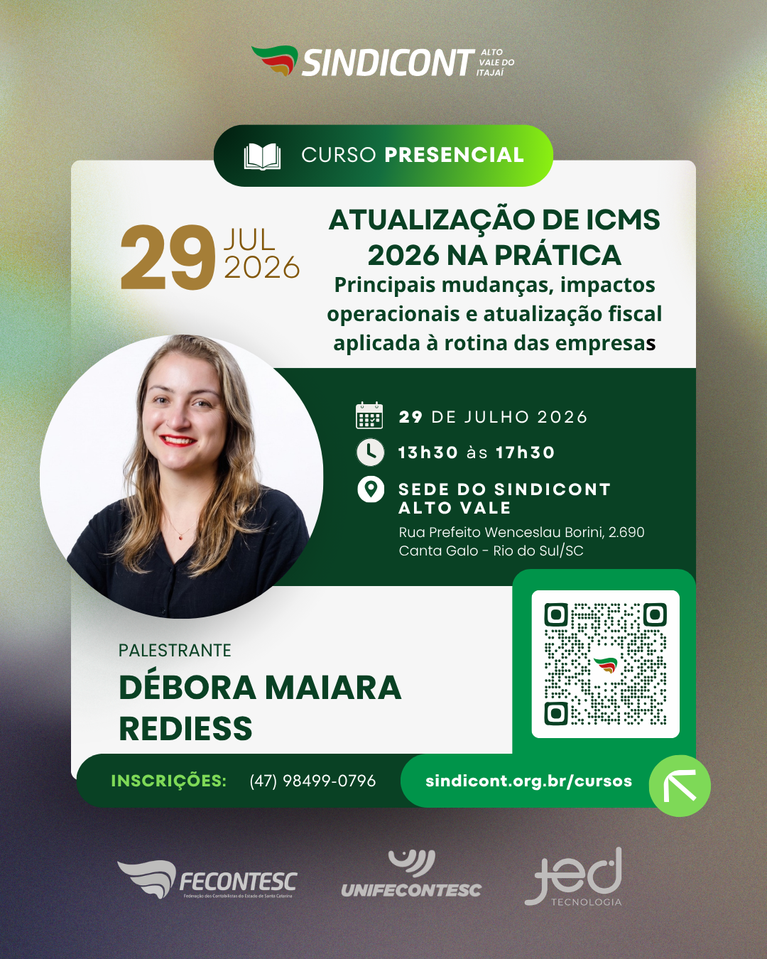 ATUALIZA��O DE ICMS 2026 NA PR�TICA
